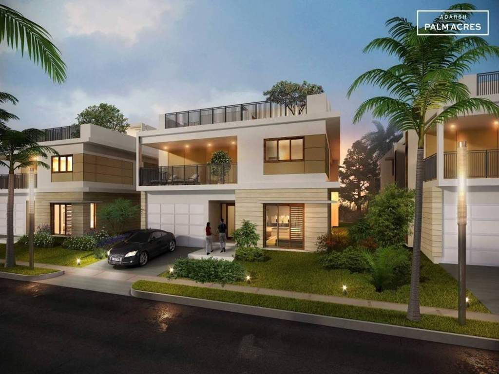  palm acres Images for Elevation of Adarsh Palm Acres