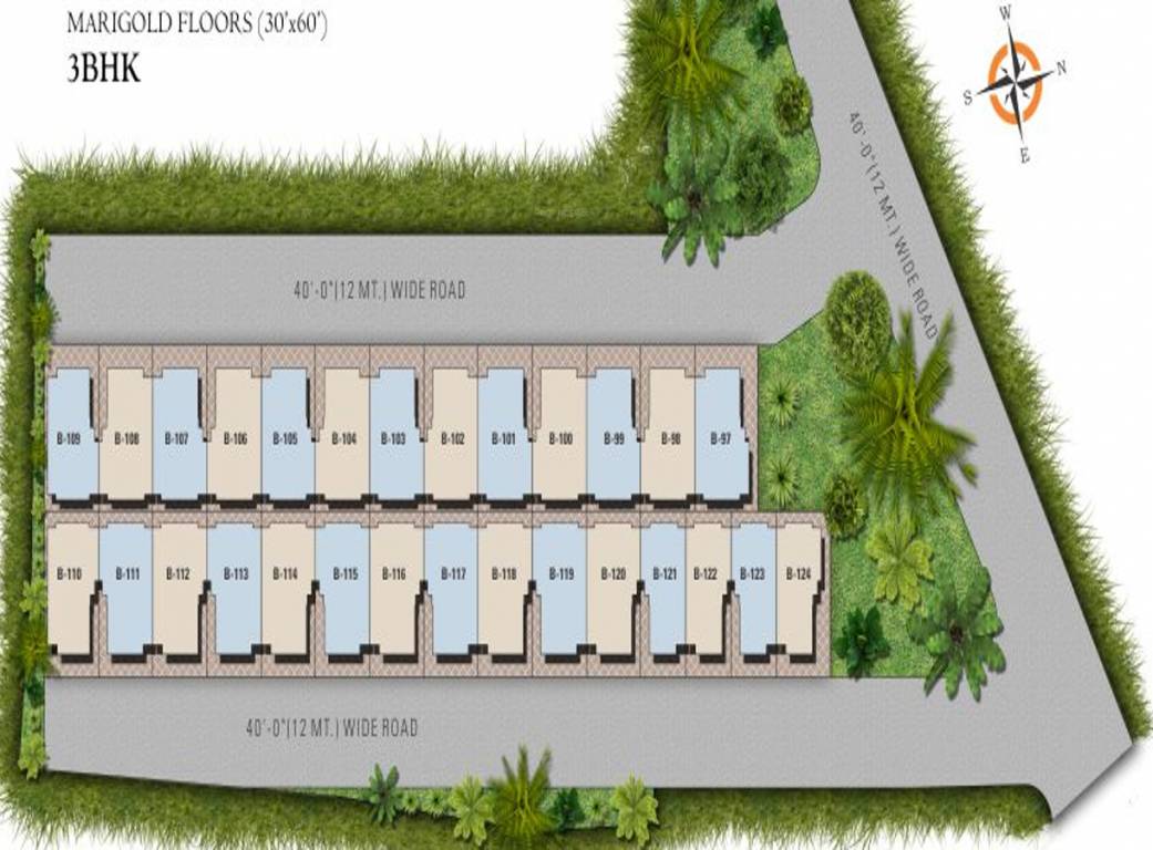 Images for Layout Plan of Ashadeep Marigold
