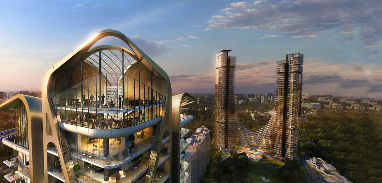  st andrews golf residences Images for Elevation of M3M St Andrews Golf Residences