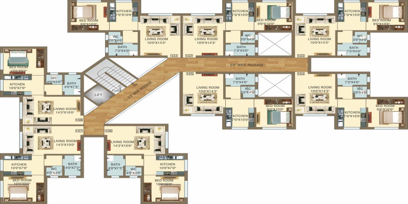 Images for Cluster Plan of Ostwal Valley