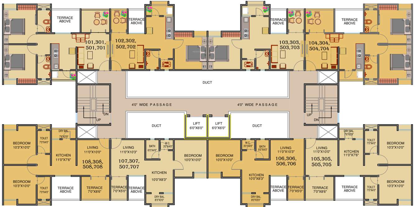 Images for Cluster Plan of Maple Aapla Ghar Chakan Talegaon