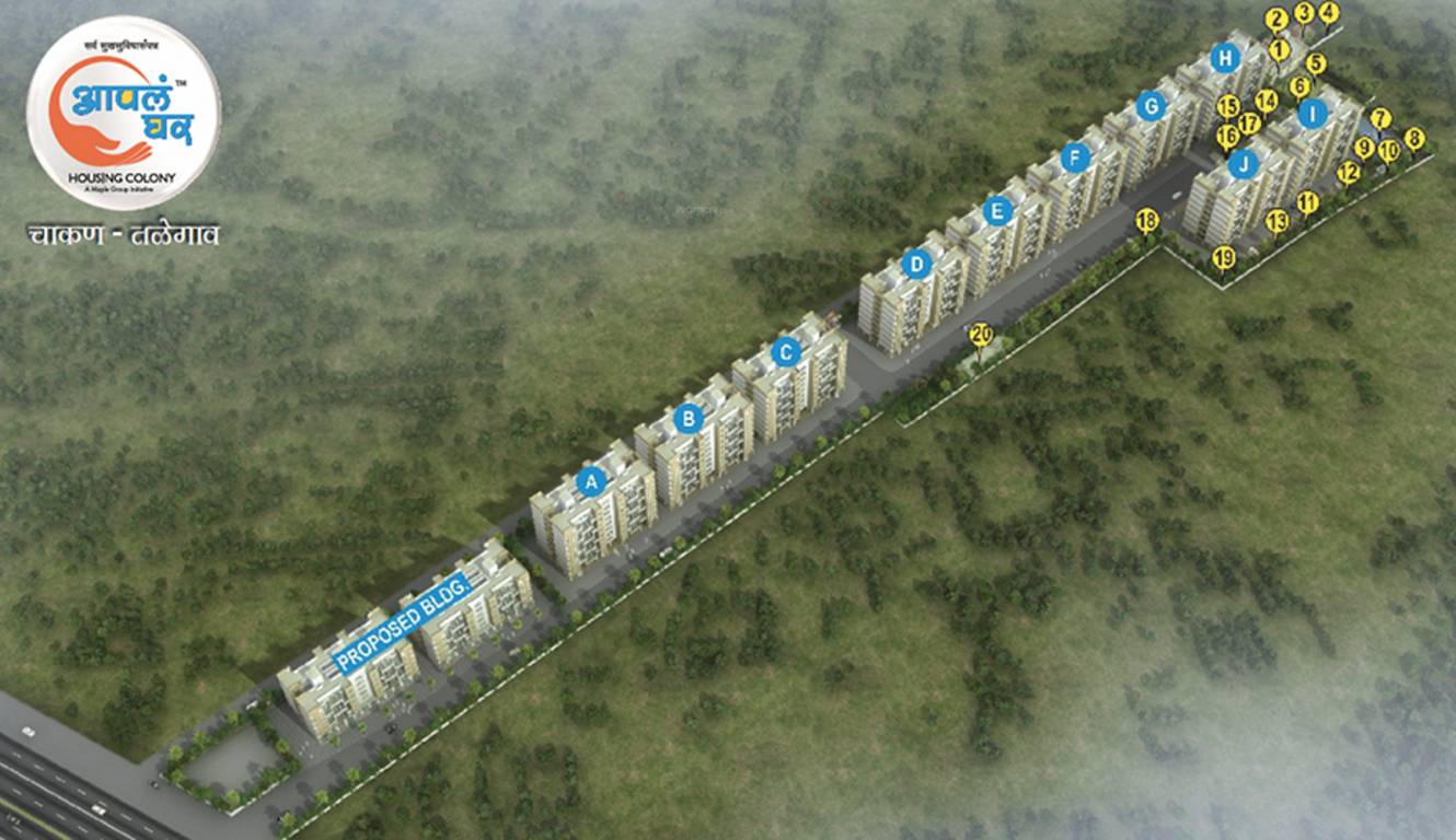 Images for Layout Plan of Maple Aapla Ghar Chakan Talegaon