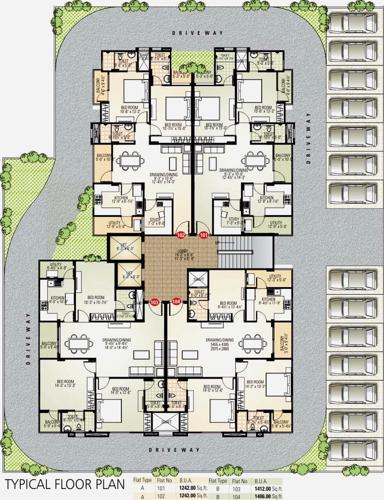 Images for Cluster Plan of Ashadeep Gulmohar Elite