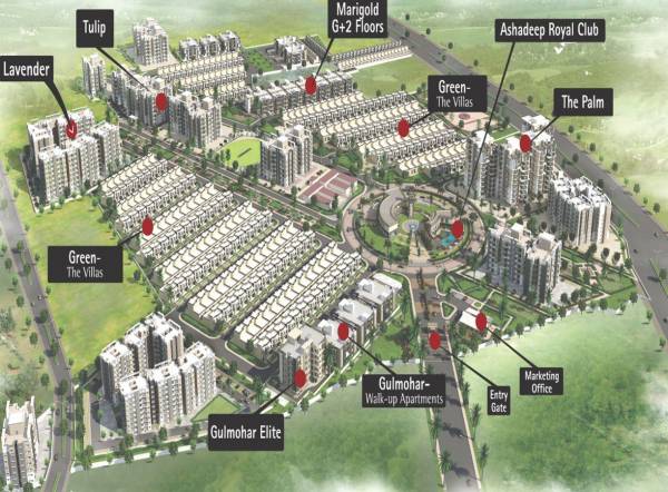 Images for Master Plan of Ashadeep Gulmohar Elite