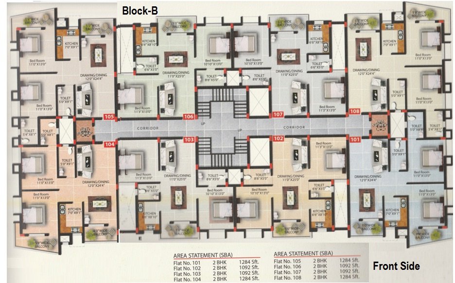Images for Cluster Plan of Smruti Premium