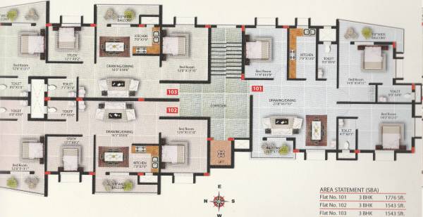 Images for Cluster Plan of Smruti Premium Images for Cluster Plan of Smruti Premium