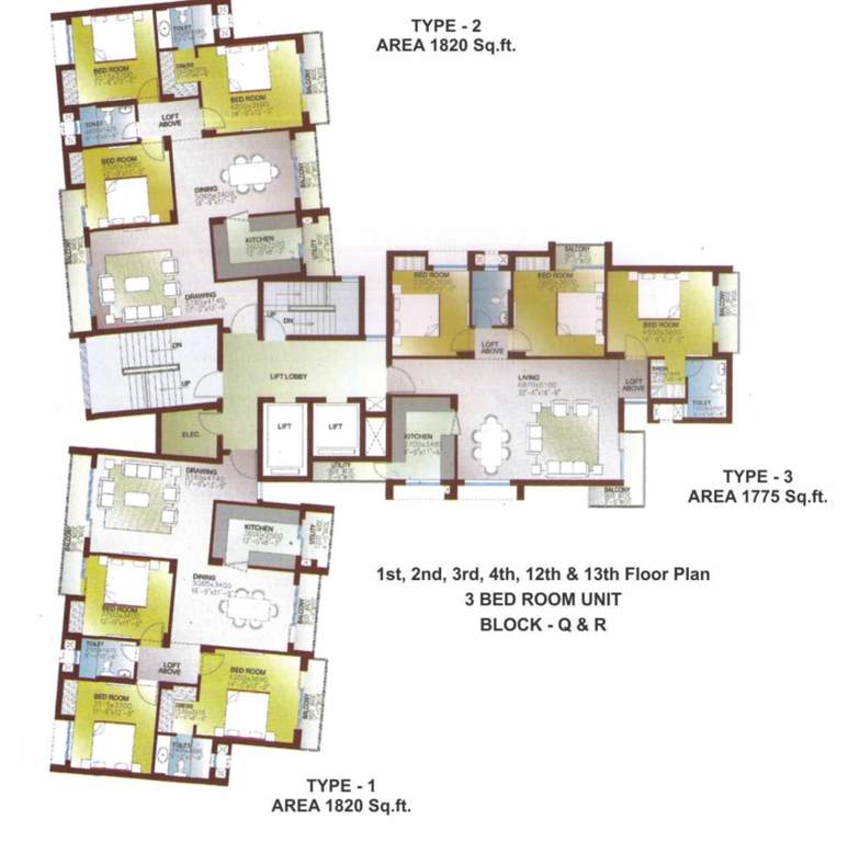 Images for Cluster Plan of Rishita Celebrity Greens