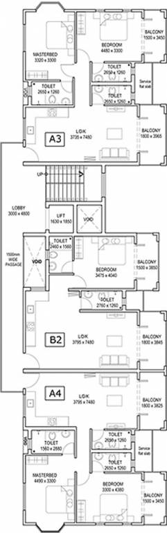 Images for Cluster Plan of Acron Candolim Parklands