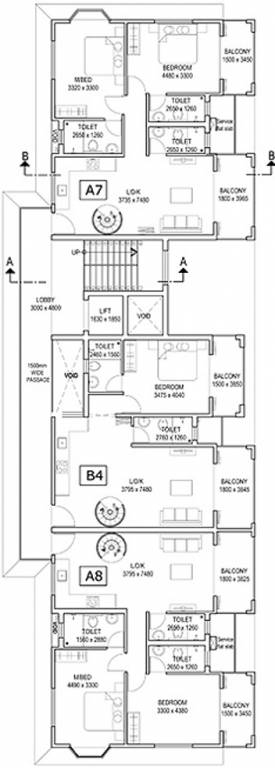 Images for Cluster Plan of Acron Candolim Parklands