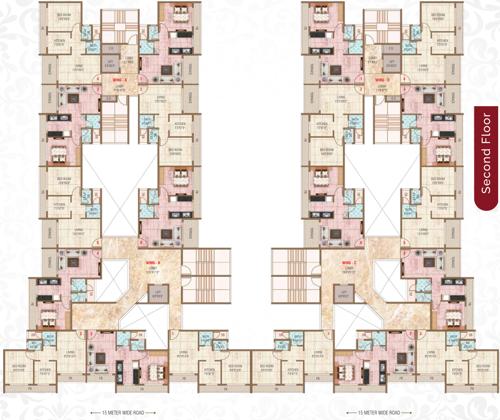  bella-vista Images for Cluster Plan of Bhagwati Bella Vista