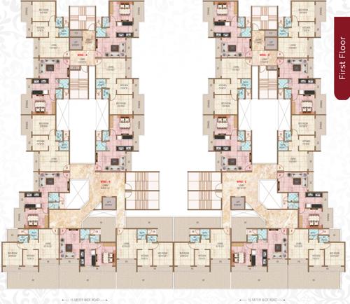  bella-vista Images for Cluster Plan of Bhagwati Bella Vista