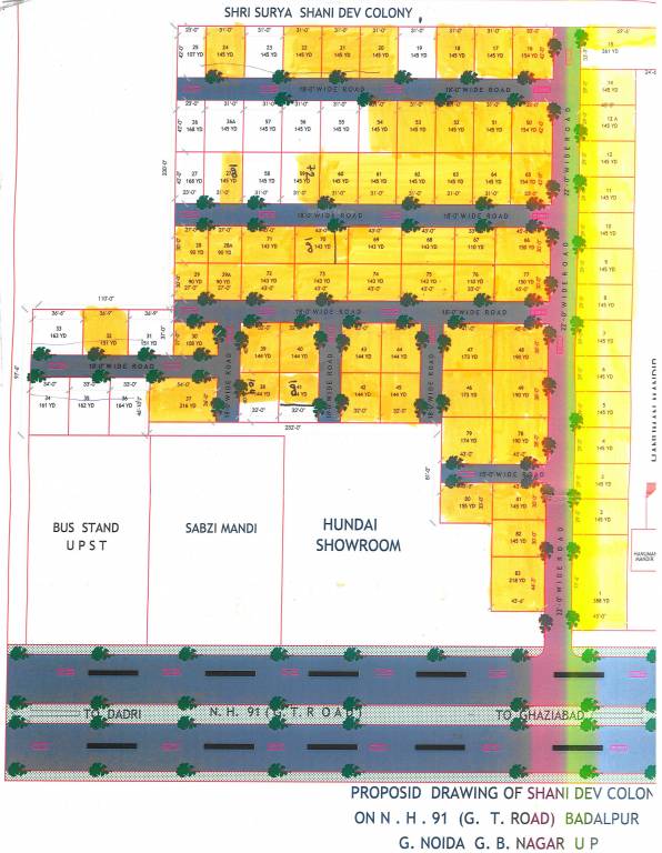 Images for Layout Plan of SS Shri Surya Shanidev Enclave