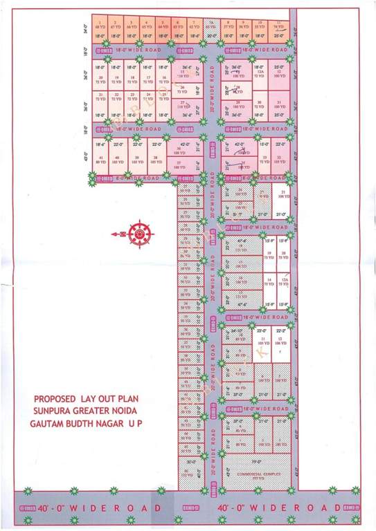Images for Layout Plan of SS Shri Krishna Enclave
