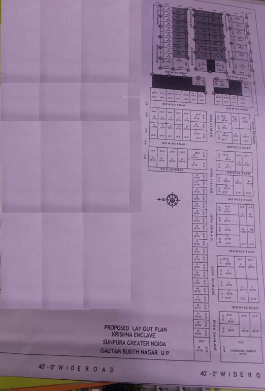 Images for Layout Plan of SS Shri Krishna Enclave