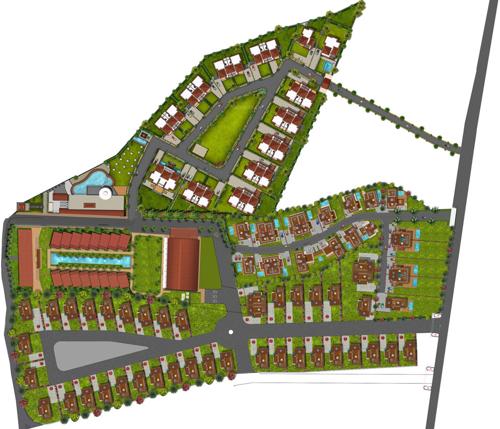  villas Images for Layout Plan of Della Villas