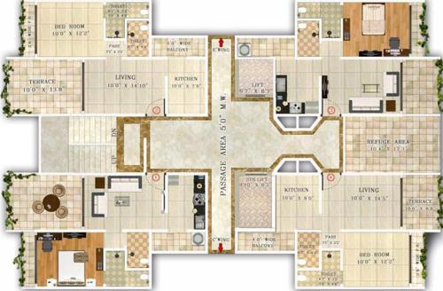 Images for Cluster Plan of Anmol Shanti Niketan shanti-niketan Images for Cluster Plan of Anmol Shanti Niketan