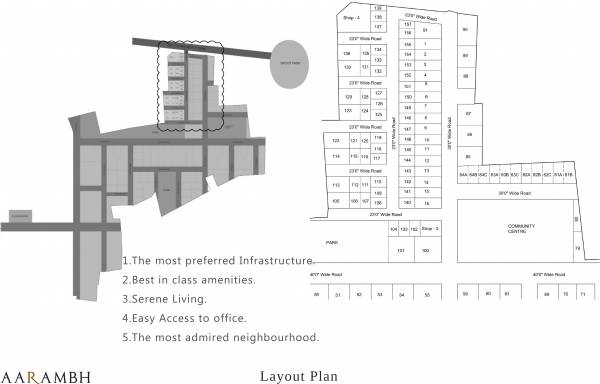 Images for Layout Plan of South Aarambh Images for Layout Plan of South Aarambh