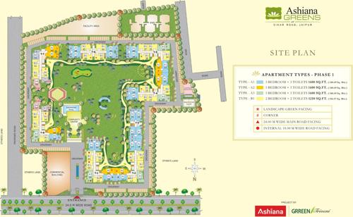  greens Images for Master Plan of Ashiana Greens