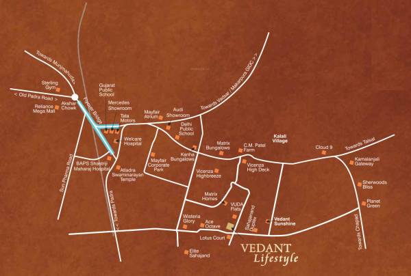 Images for Location Plan of Vedant Lifestyle Images for Location Plan of Vedant Lifestyle