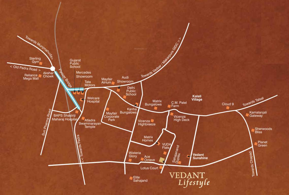 Images for Location Plan of Vedant Lifestyle