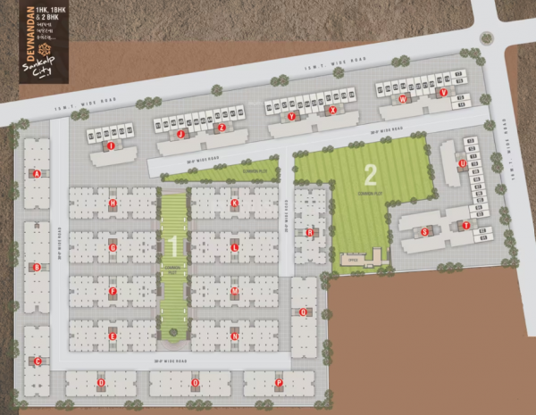 Layout Plan sankalp-city Layout Plan