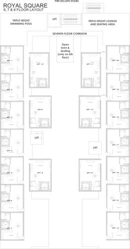 Images for Cluster Plan of Royal Square Images for Cluster Plan of Royal Square