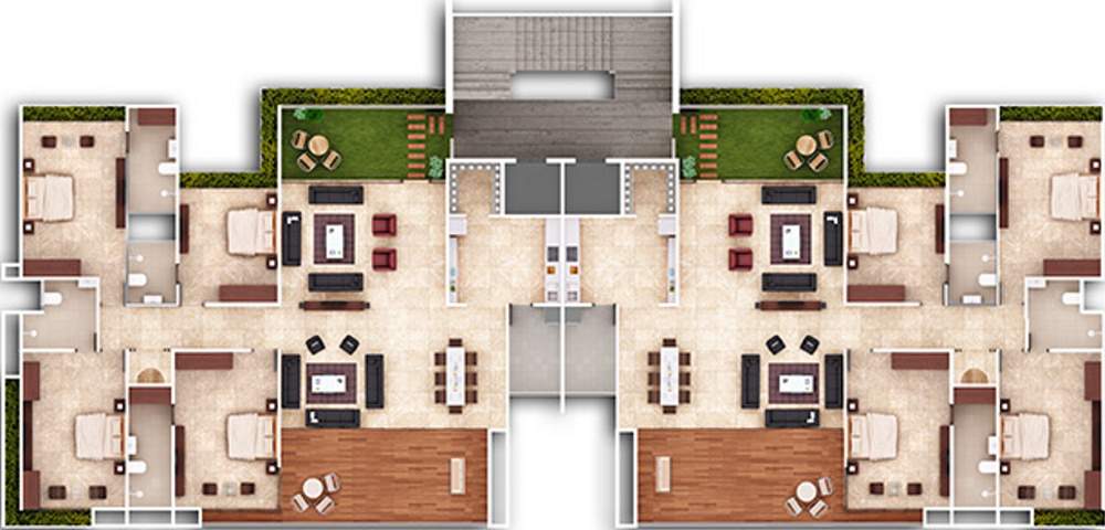 Images for Cluster Plan of Ganesh Maple Tree