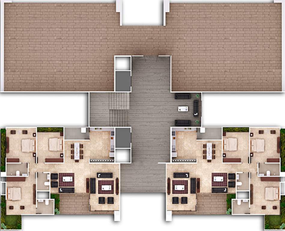 Images for Cluster Plan of Ganesh Maple Tree