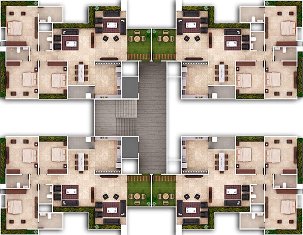 Images for Cluster Plan of Ganesh Maple Tree
