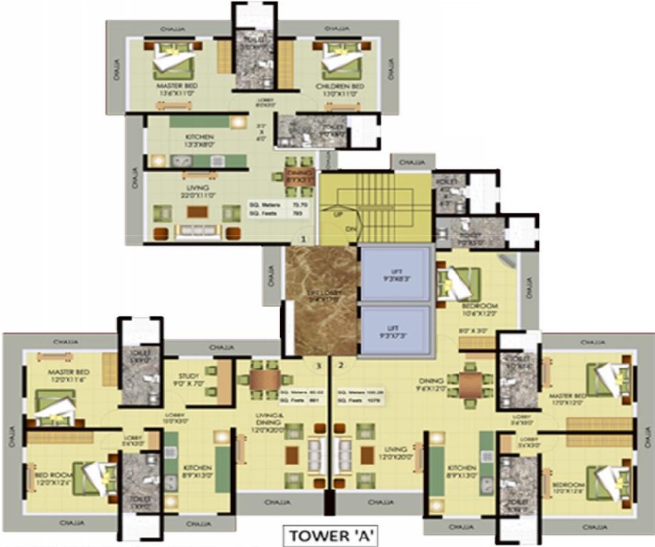 Images for Cluster Plan of Mayfair Page 3
