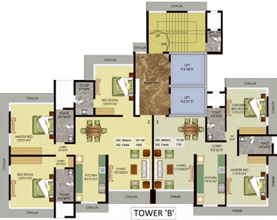 Images for Cluster Plan of Mayfair Page 3