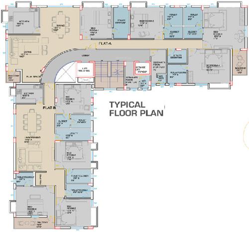 Images for Cluster Plan of Sandhu Ekam Enclave
