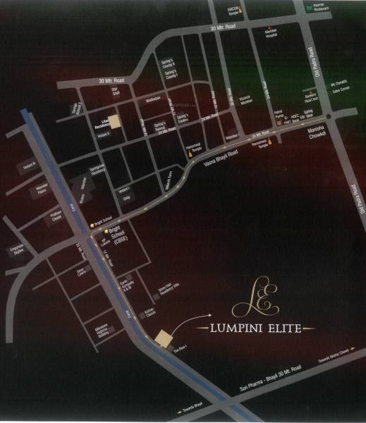 Images for Location Plan of Shaurya Lumpini Elite Images for Location Plan of Shaurya Lumpini Elite