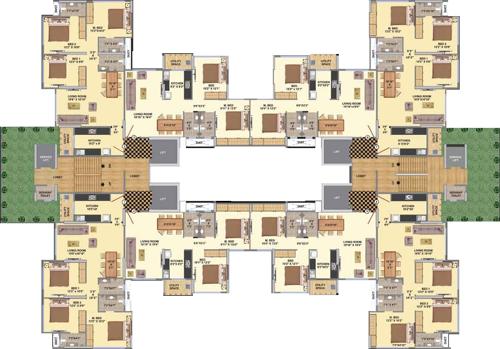 Images for Cluster Plan of Paramvir La Maison Images for Cluster Plan of Paramvir La Maison