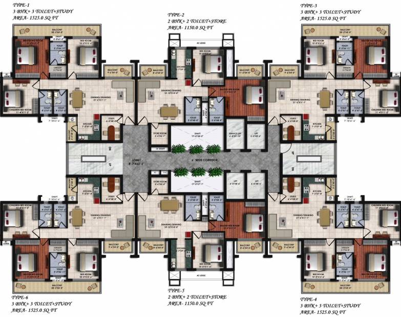  gardenia Images for Cluster Plan of Varda Gardenia