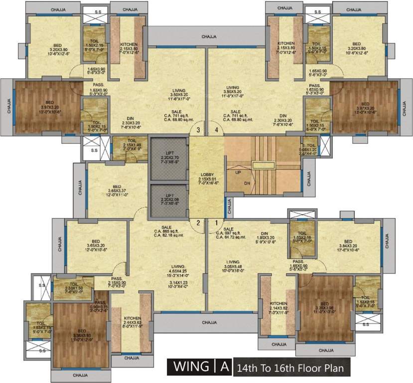  legends Images for Cluster Plan of Mayfair Legends