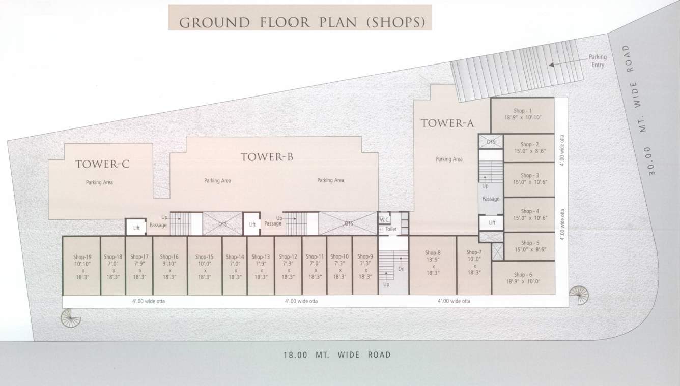  anand exotica Images for Cluster Plan of Shree Muniji Anand Exotica