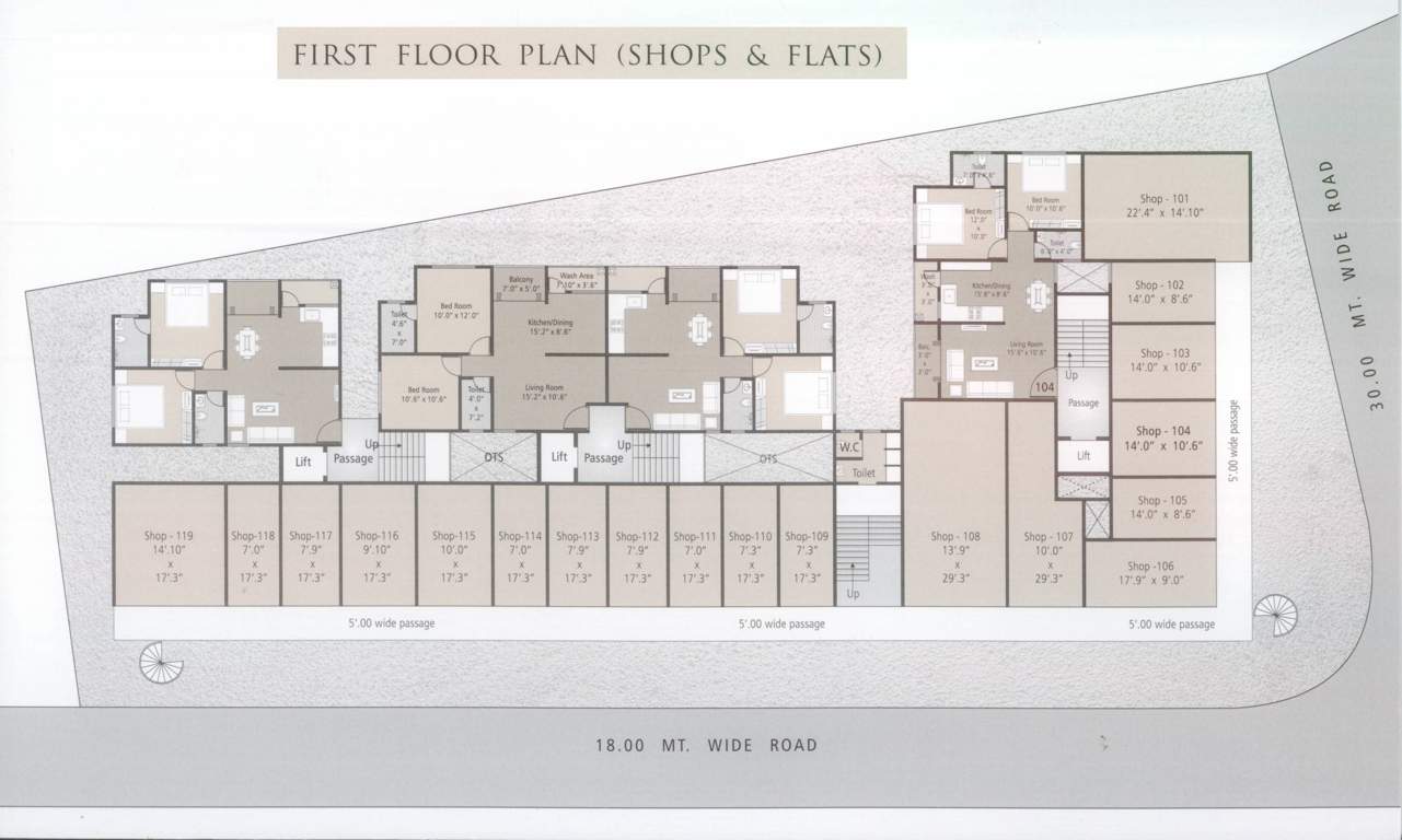  anand exotica Images for Cluster Plan of Shree Muniji Anand Exotica