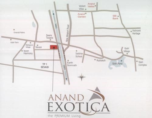  anand-exotica Images for Location Plan of Shree Muniji Anand Exotica