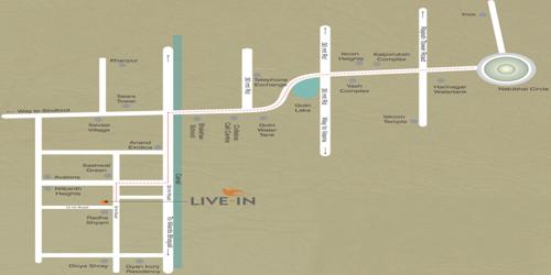  live-in Images for Location Plan of Lakshya Live In