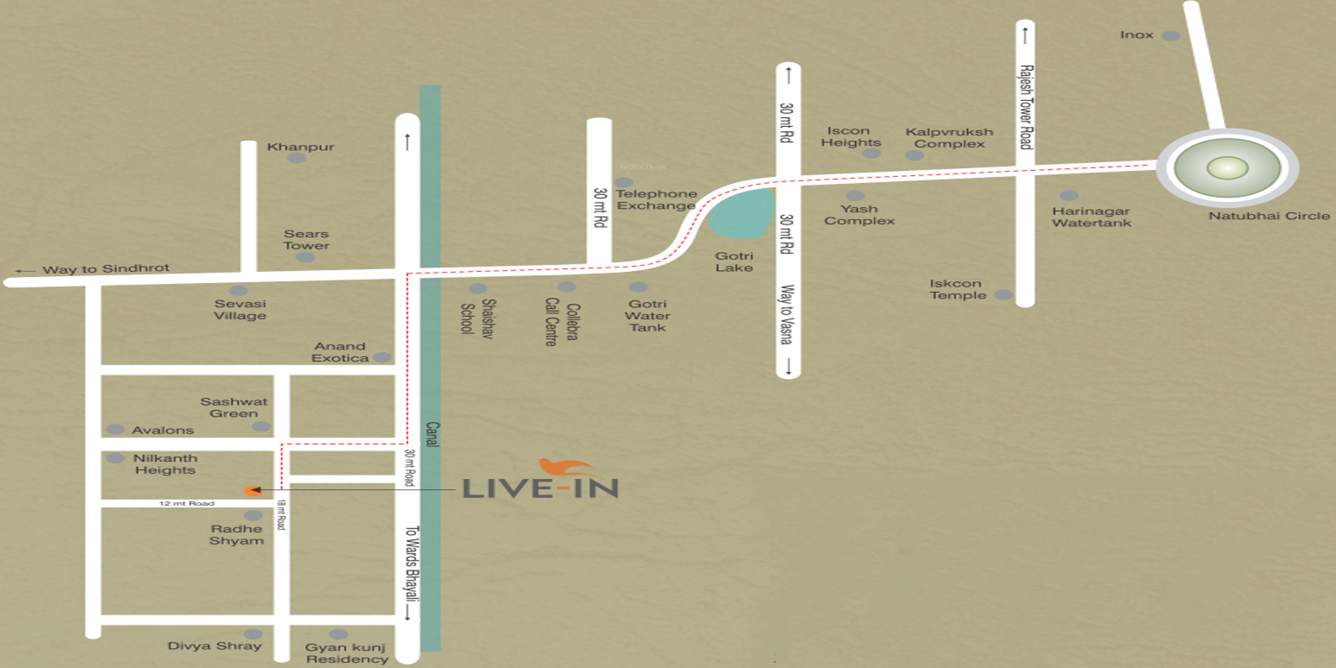 live in Images for Location Plan of Lakshya Live In