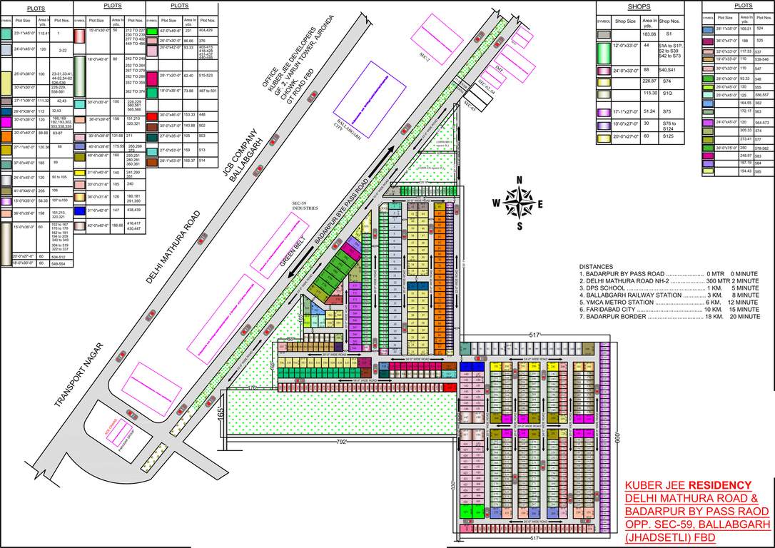residency Images for Layout Plan of Kuber Residency