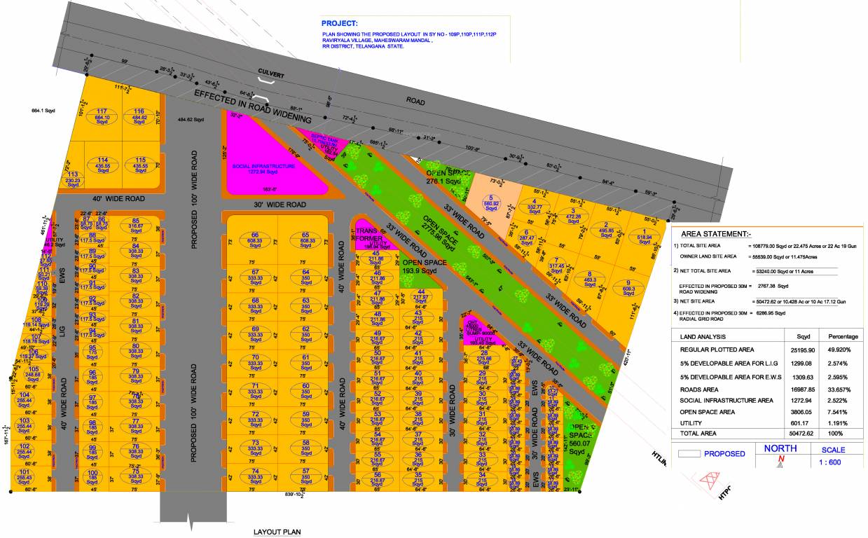 Images for Layout Plan of Prathista Cyber Park