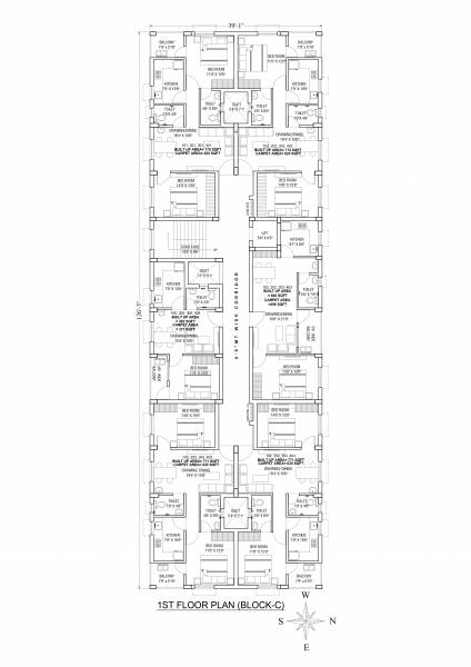  panchavati-residency Block A Cluster Plan