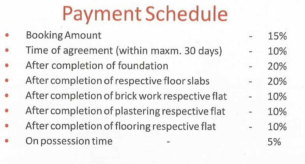 Images for Payment Plan of Krishna Panchavati Residency Payment Plan
