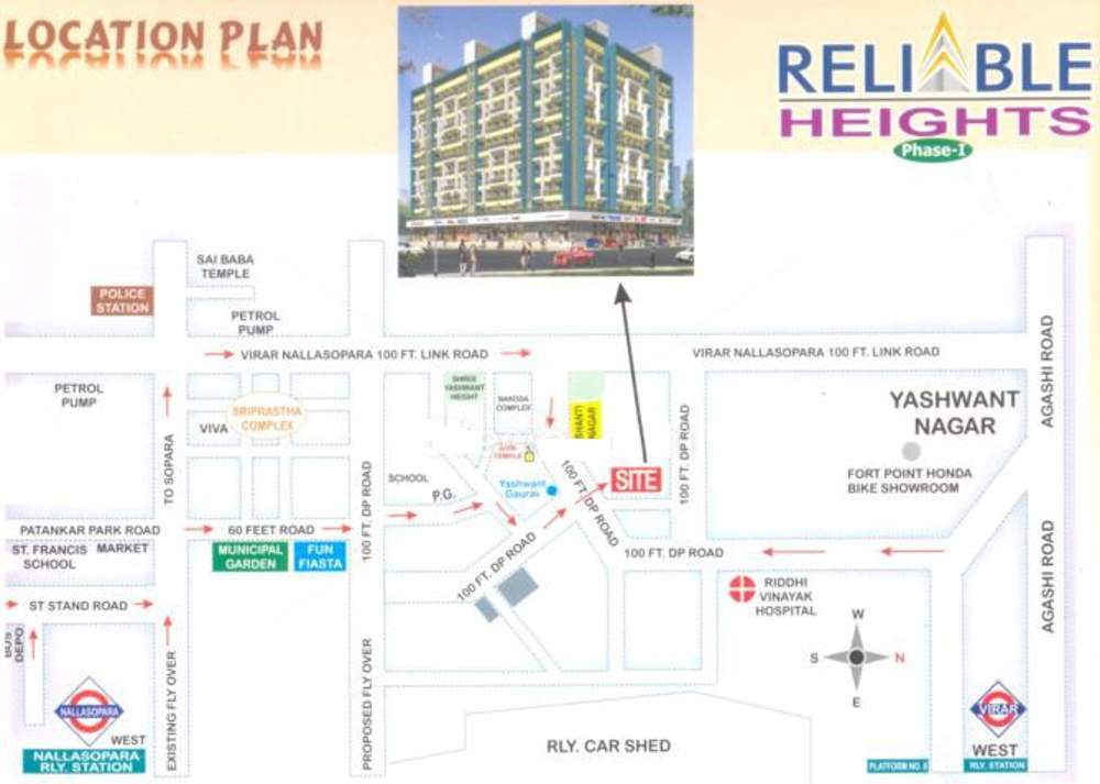  heights Images for Location Plan of Reliable Heights
