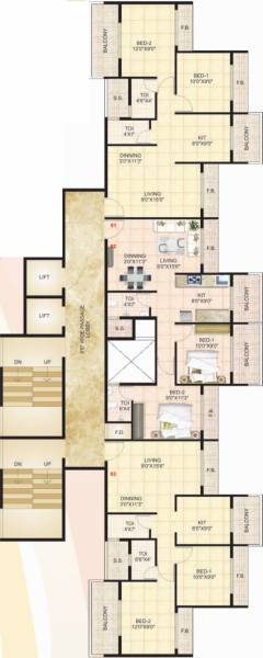 Images for Cluster Plan of Dweepmala Prathamesh Home