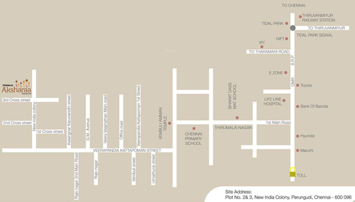  akshara Images for Location Plan of Poomalai Housing Akshara