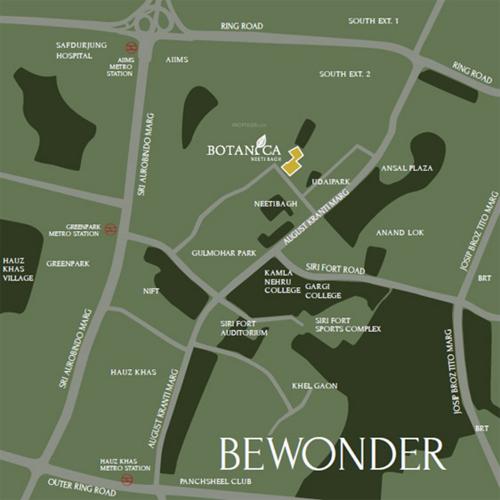 Images for Location Plan of Aarone Botanica botanica Images for Location Plan of Aarone Botanica