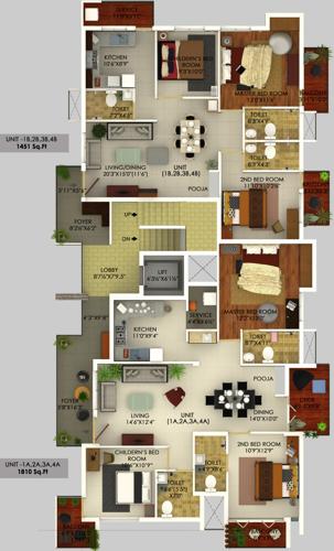  vijayadhwajam Images for Cluster Plan of Malles Vijayadhwajam